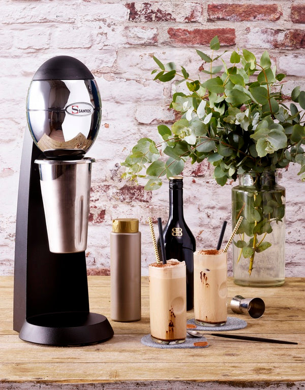 Shaker électrique milkshake 2 bols 0,675 L - détection de bol - 230 W - N°54N - Santos - vue 2