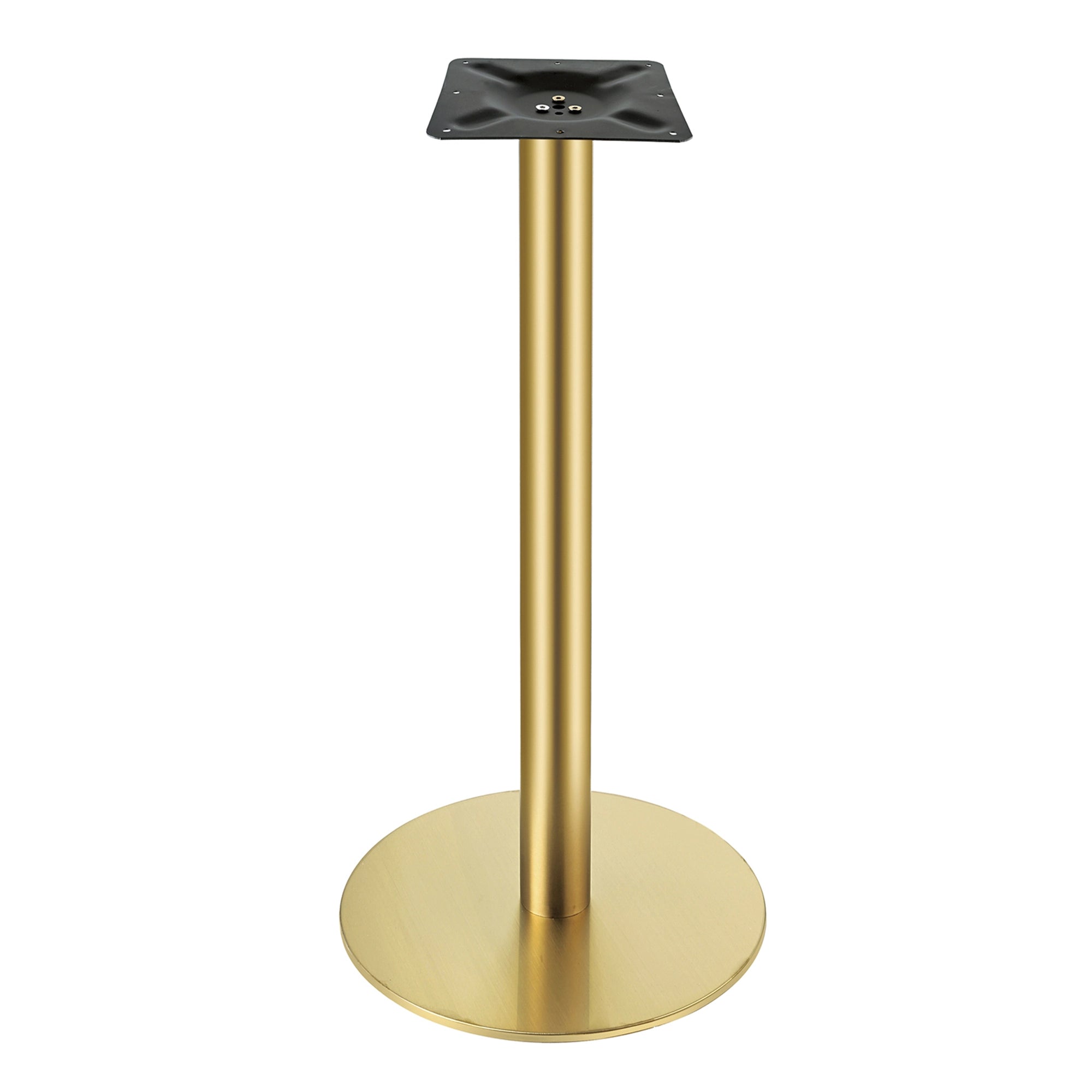 Pied de table Rond Haut Or - Madrid Mobiliario