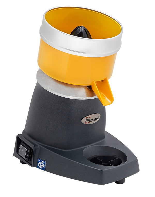 Presse-agrumes Classic socle gris 30 L/h - 3 ogives - bec 125 mm - 130 W - N°11G - Santos - vue 1