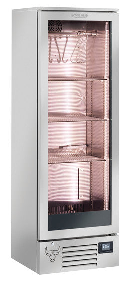 Cave de maturation viande 300 litres - Cool Head 600x558x1820 mm 230 W Coolhead - Armoire réfrigérée professionnel CHR - matériel cuisine pro - Cuistéo