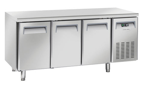 Comptoir Réfrigéré GN1/1 QR 3100 - Cool Head 1800x700x850 mm 400 L 350 W Coolhead - Table réfrigérée positive professionnel CHR - matériel cuisine pro - Cuistéo