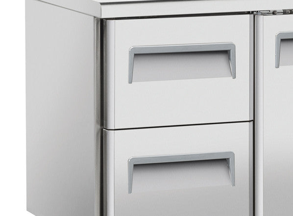 Comptoir Réfrigéré GN1/1 QR 3100 - Cool Head 1800x700x850 mm 400 L 350 W Coolhead - vue 5 - Table réfrigérée positive pro CHR - Cuistéo