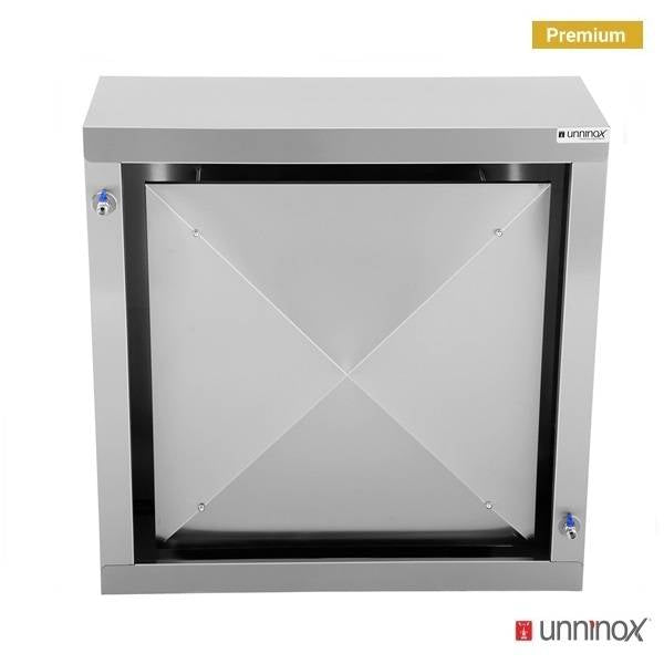 Hotte à condensation - L 1000 x P 1000 x H 400 mm - Unninox
