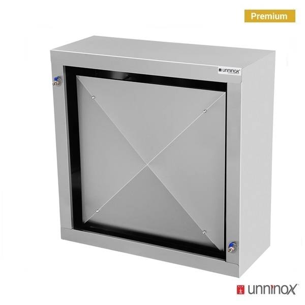 Hotte à condensation - L 1000 x P 1000 x H 400 mm - Unninox