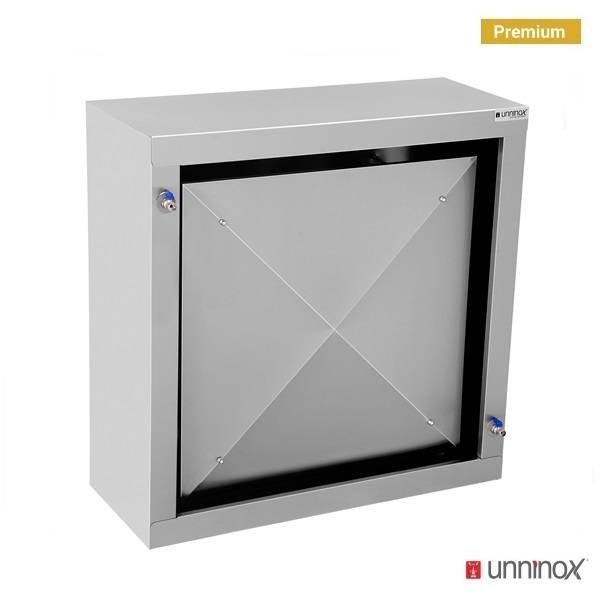 Hotte à condensation - L 1000 x P 1000 x H 400 mm - Unninox
