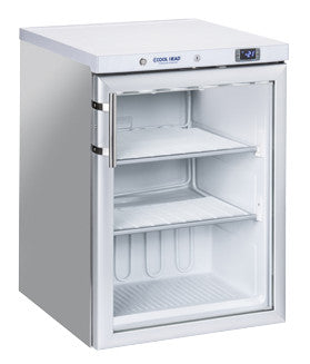 Congélateur 200L porte en verre avec thermostat numérique et alarmes - CNXG 2 - Cool Head 598x679x838 mm 174 W Coolhead - Armoire réfrigérée négative professionnel CHR - matériel cuisine pro - Cuistéo