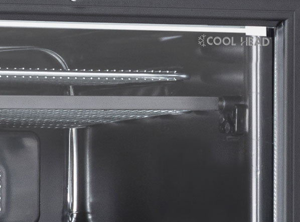 Congélateur 300L porte vitrée avec éclairage LED et serrure - TNG 390 CB - Cool Head 600x640x2005 mm 635 W Coolhead - vue 5 - Armoire réfrigérée négative pro CHR - Cuistéo