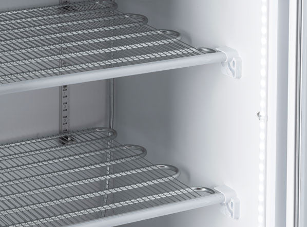 Congélateur 350L porte vitrée avec éclairage LED serrure et contrôle numérique - TNG 480 C - Cool Head 680x655x2090 mm 750 W Coolhead - vue 4 - Armoire réfrigérée négative pro CHR - Cuistéo