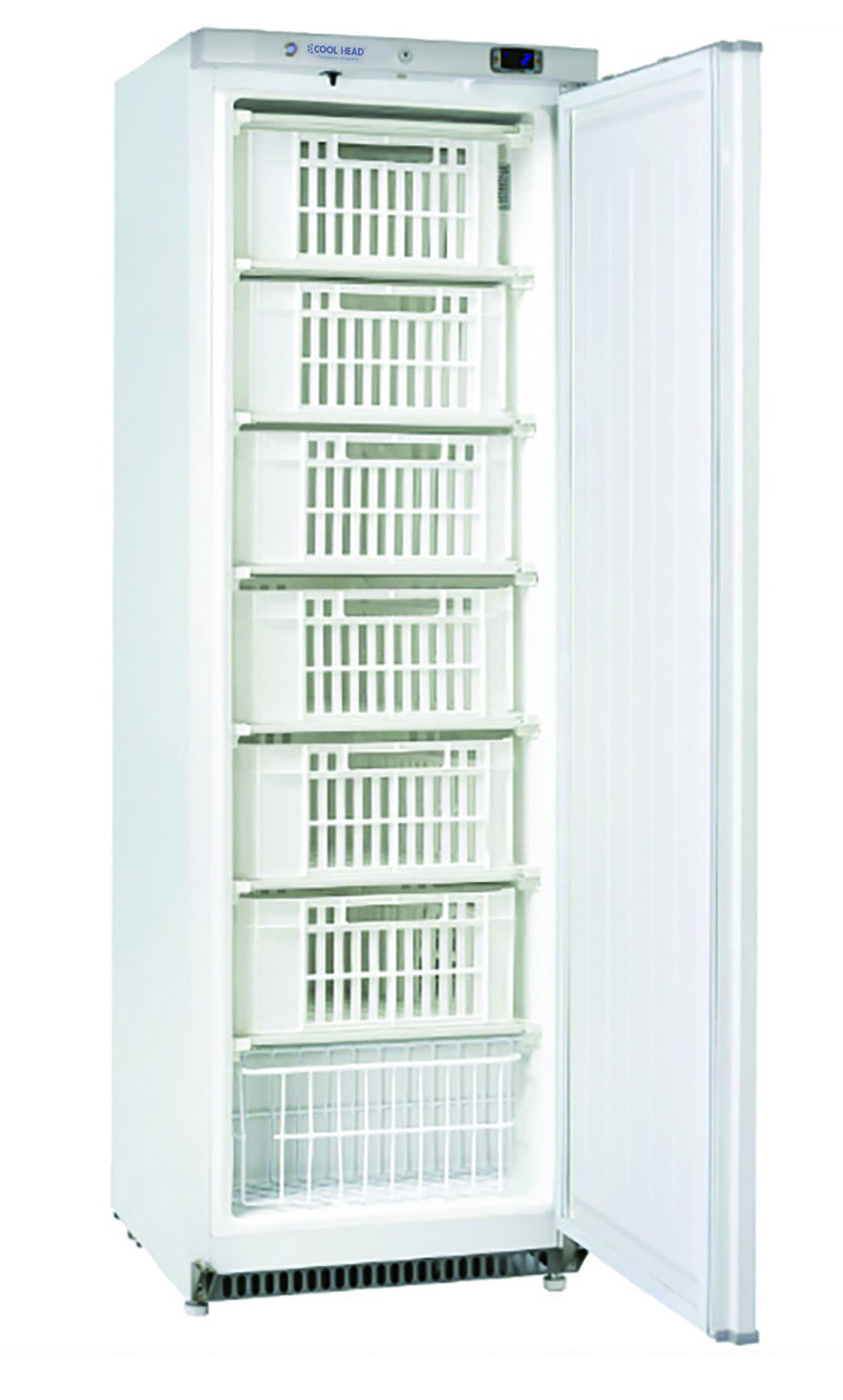 Congélateur 400L A+ avec 7 paniers thermostat numérique et alarme - Cool Head 600x643x1875 mm 210 W Coolhead - vue 2 - Armoire réfrigérée négative pro CHR - Cuistéo