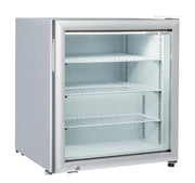 Congélateur 90L porte vitrée avec triple vitrage serrure et ouverture automatique - Cool Head 610x540x685 mm 213 W Coolhead - Armoire réfrigérée négative professionnel CHR - matériel cuisine pro - Cuistéo