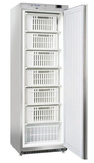 Congélateur Armoire 400L Thermostat Numérique 7 Paniers Énergie A R290 -23°C à -18°C - Cool Head 600x643x1875 mm 210 W Coolhead - Armoire réfrigérée négative professionnel CHR - matériel cuisine pro - Cuistéo