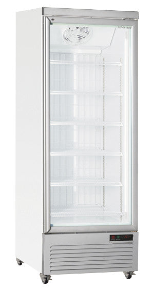 Congélateur professionnel 560 L porte vitrée éclairage LED 6 étagères réglables verrou RFG 750 - Cool Head inox 750x760x2040 mm 580 W Coolhead - Armoire réfrigérée négative professionnel CHR - matériel cuisine pro - Cuistéo