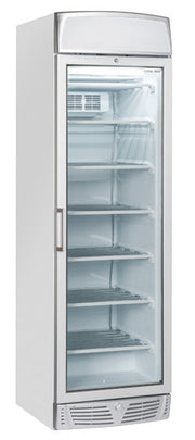 Congélateur vitré 300 L avec éclairage LED et serrure TNG 390 C - Cool Head 600x640x2005 mm 635 W Coolhead - Armoire réfrigérée négative professionnel CHR - matériel cuisine pro - Cuistéo
