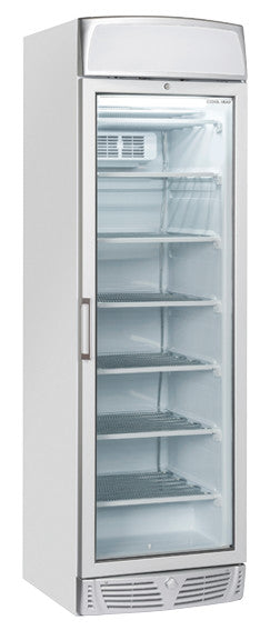 Congélateur vitré 300 L avec éclairage LED et serrure TNG 390 C - Cool Head 600x640x2005 mm 635 W Coolhead - Armoire réfrigérée négative professionnel CHR - matériel cuisine pro - Cuistéo