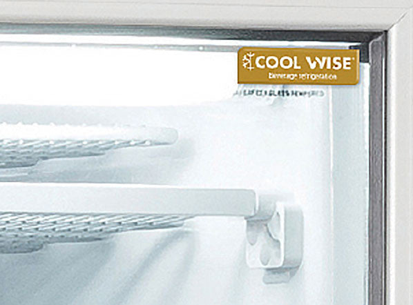 Congélateur vitré 300 L avec éclairage LED et serrure TNG 390 C - Cool Head 600x640x2005 mm 635 W Coolhead - vue 4 - Armoire réfrigérée négative pro CHR - Cuistéo