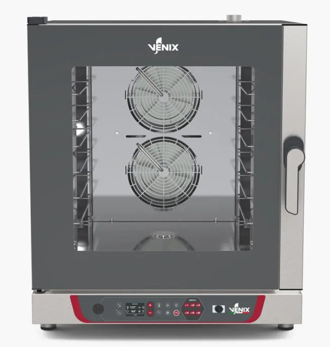 Four mixte Campiello 7 GN 1/1 écran digital LCD 2,4 pouces nettoyage automatique - Four mixte - Venix