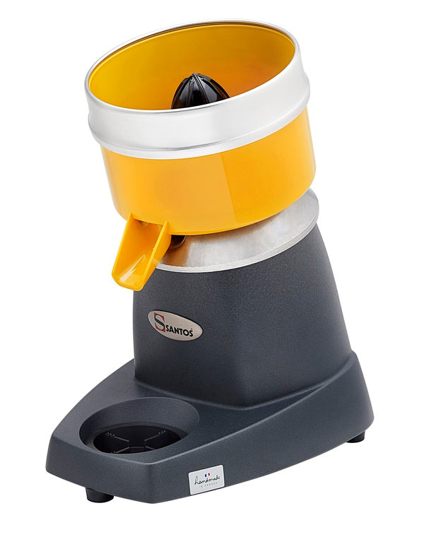 Presse-agrumes Classic socle gris 30 L/h - 3 ogives - bec 125 mm - 130 W - N°11G - Santos - vue 3