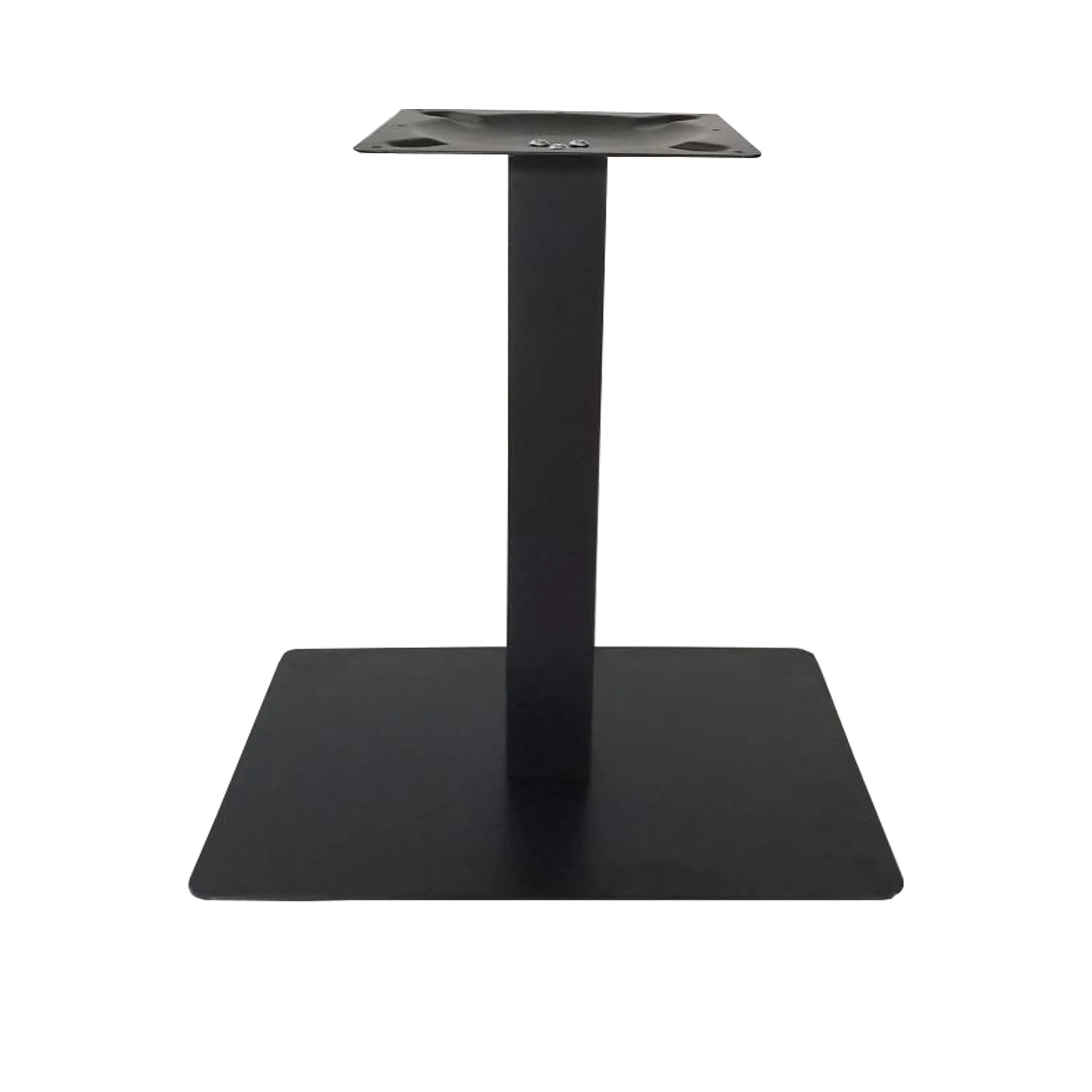 Pied de table Rectangulaire 1 Tube Grand - Noir - Madrid Mobiliario