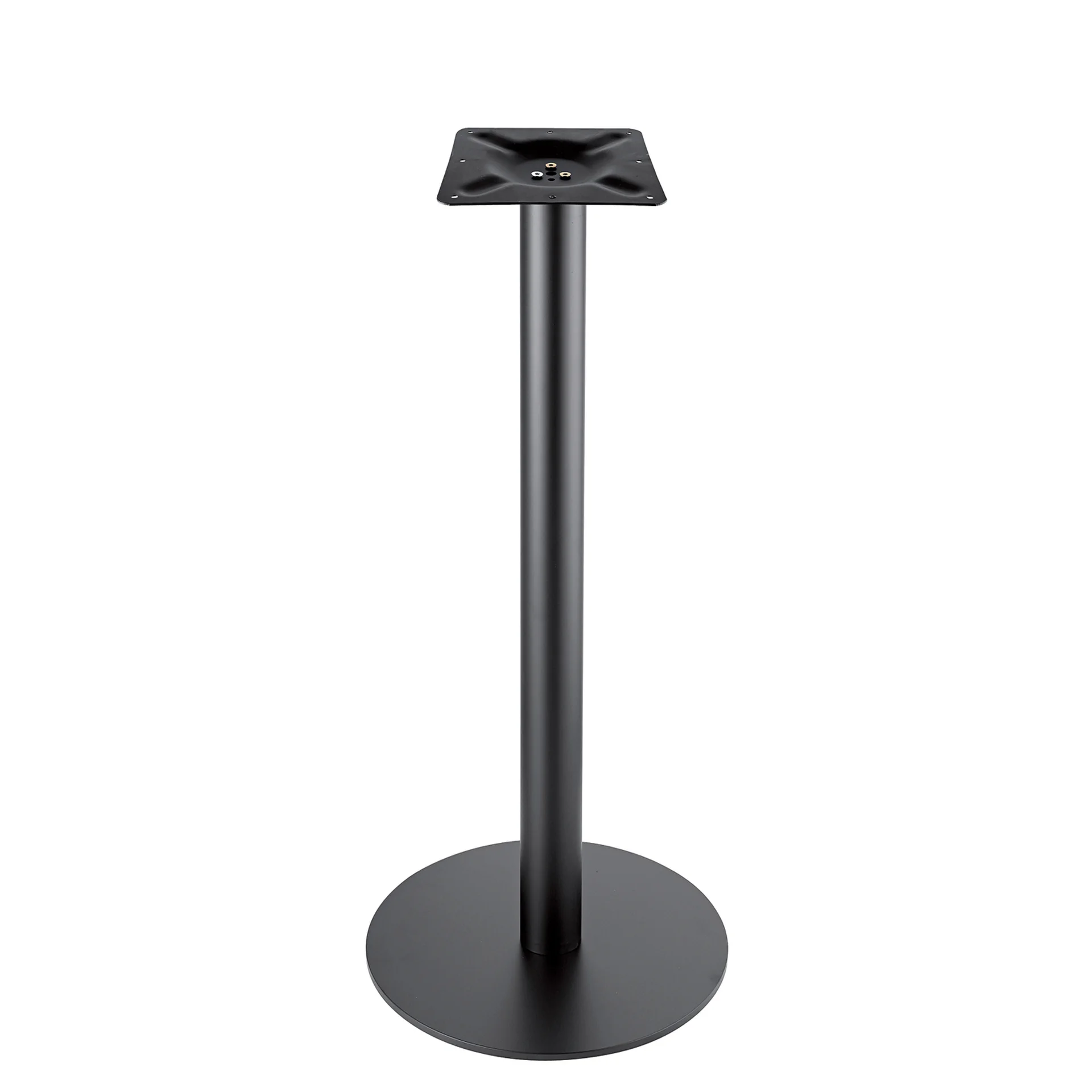 Pied de table Rond Haut - Noir - Madrid Mobiliario