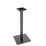 Pied de table Carré Haut - Noir - Madrid Mobiliario