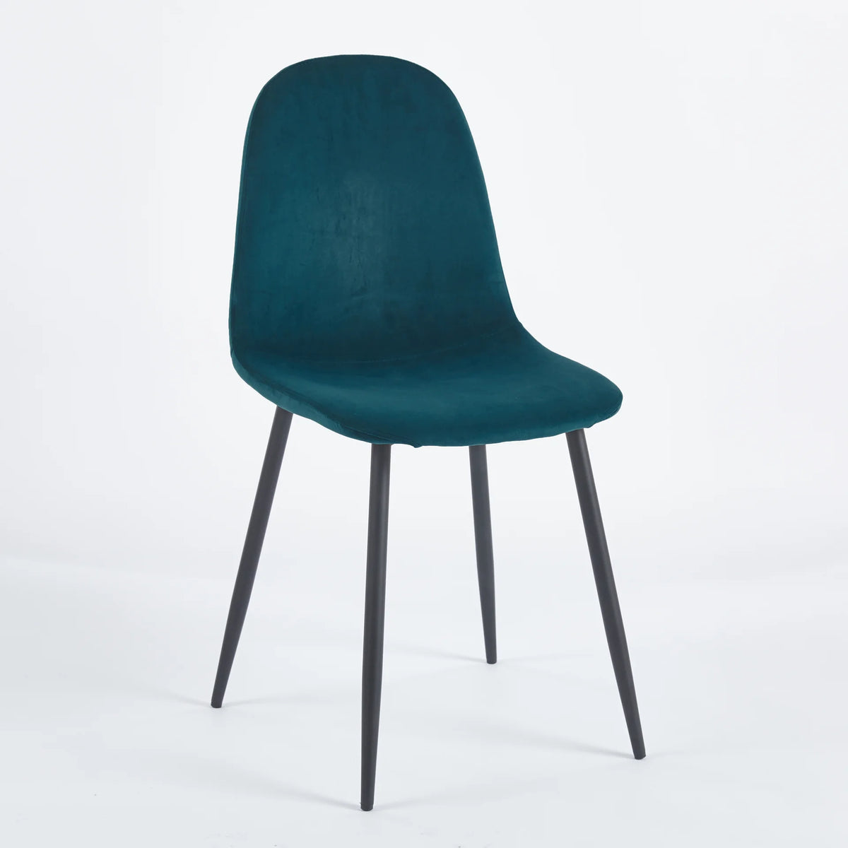 Chaise SIMP Velours - Bleu Marine - Madrid Mobiliario