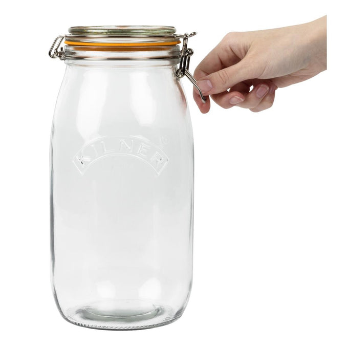 Bocal à conserves avec clip 3 L - Kilner