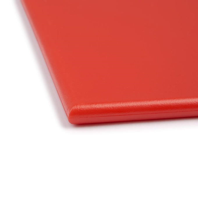 Petite planche à découper haute densité rouge - L 305 x P 229 x H 12 mm - Hygiplas