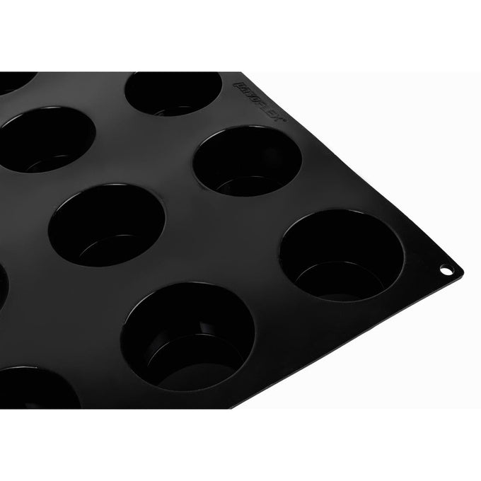 Moule à pâtisserie antiadhésif en silicone 24 muffins - Pavoflex