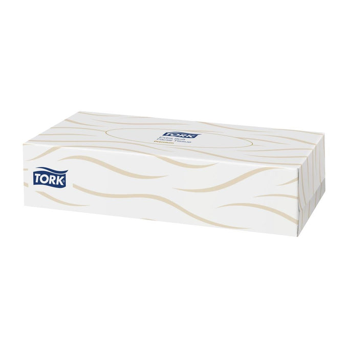Boîtes rectangulaires de mouchoirs extra doux 2 plis Premium 2 plis (30 × 100) - Tork