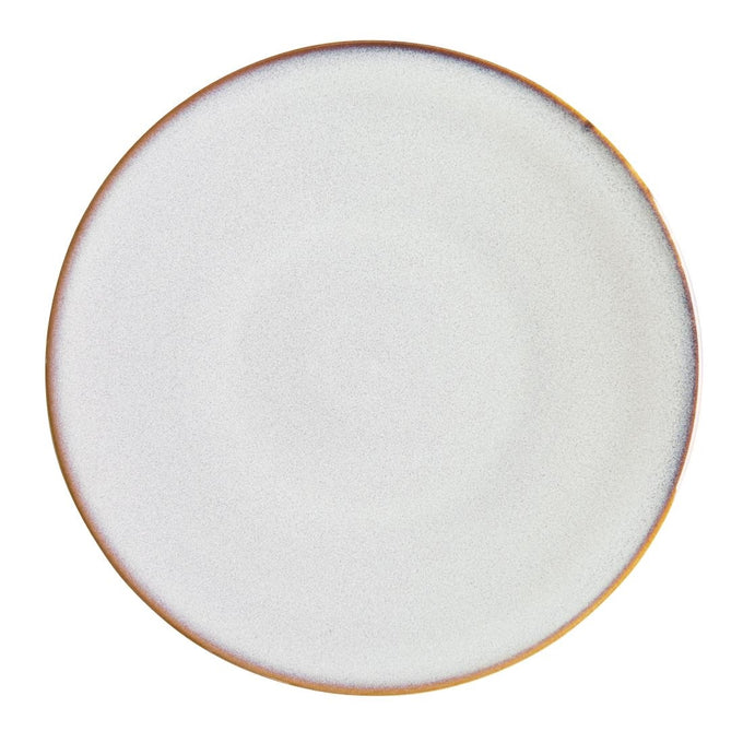 Assiettes Plates Drift Gris Uni 230 mm (lot de 6) - Olympia