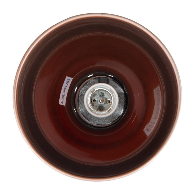 Lampe chauffante rétractable finition cuivre - Buffalo