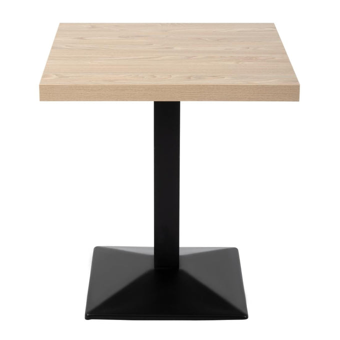 Plateau de table carré 700 mm effet bois clair - Bolero