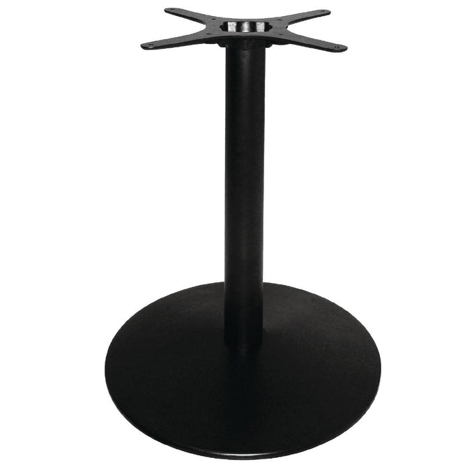 Pied de table en fonte rond - L 550 x P 550 x H 720 mm - Bolero