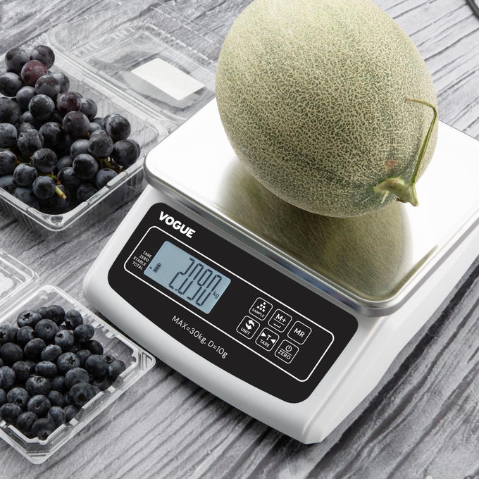 Balance électronique à plateau 30 kg - Vogue