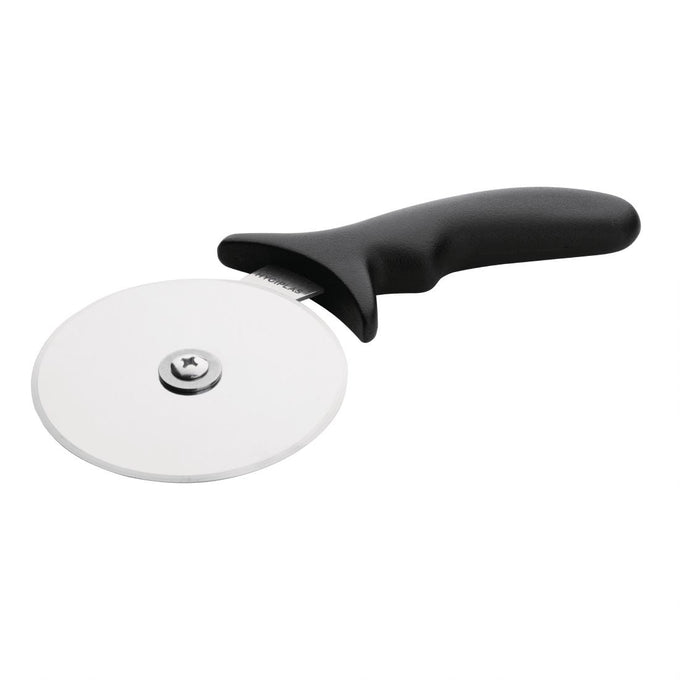 Roulette à pizza noire 102 mm - Hygiplas