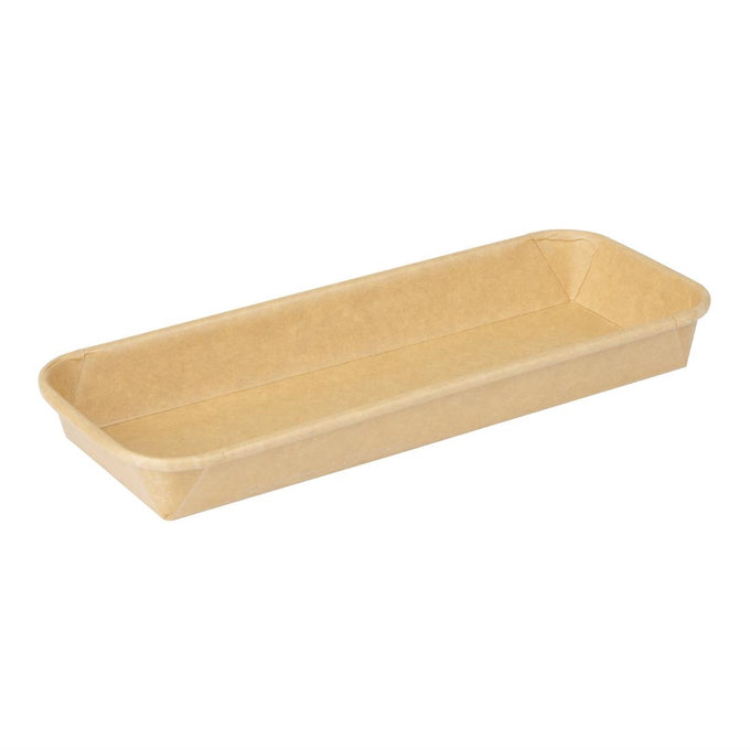 Barquettes à sushi No 2 220 × 90 mm (lot de 300) - Fiesta Recyclable
