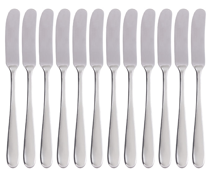 Couteaux à beurre Buckingham (lot de 12) - Olympia