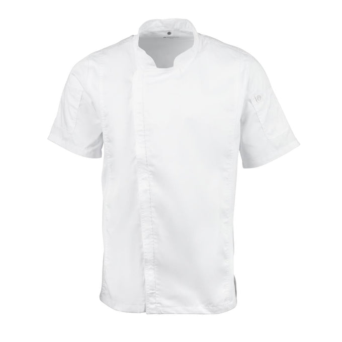 Veste de cuisine mixte Cool Vent Urban Springfield blanche - Chef Works