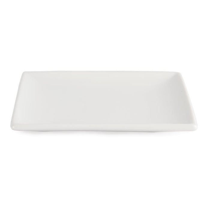 Assiettes Carrées Blanches Whiteware 140 mm (lot de 12) - Olympia