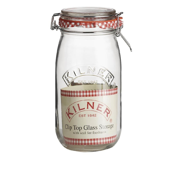 Bocal à conserve avec clip 2 L - Kilner