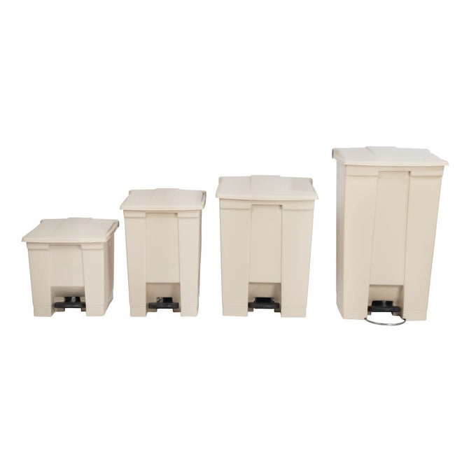 Conteneur à pédale Step-On beige 68 L - Rubbermaid