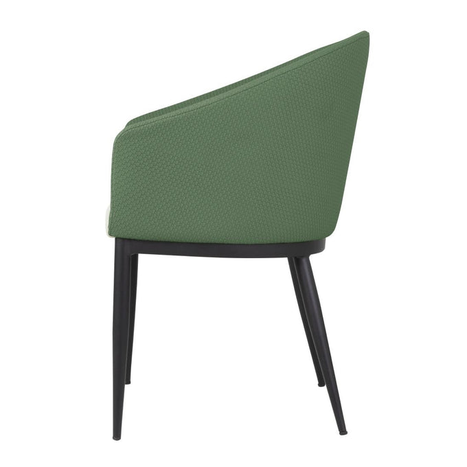 Fauteuils d'intérieur Meridian verts (lot de 2) - Bolero