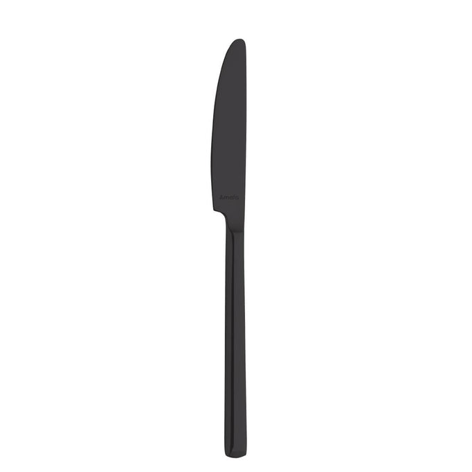 Couteaux à dessert Metropole PVD noirs (lot de 12) - Amefa