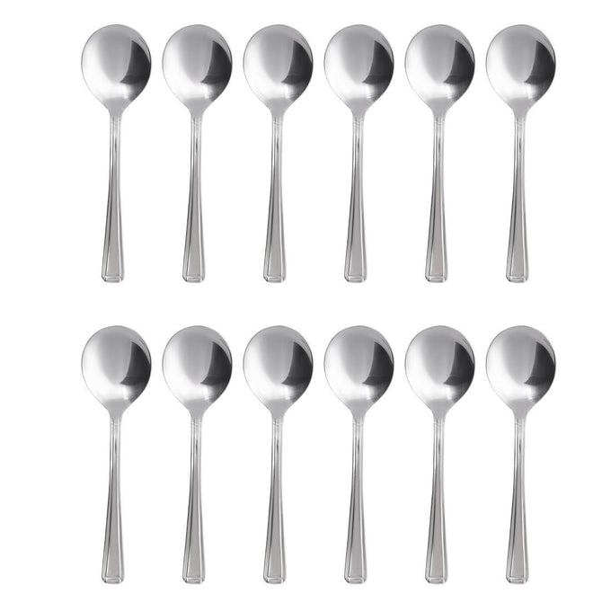 Cuillère à soupe ronde Harley (lot de 12) - Olympia