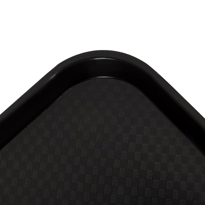 Plateau en polypropylène Fast Food noir 410 mm - Cambro