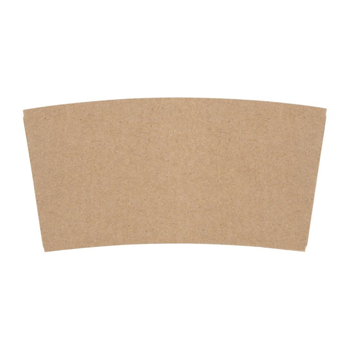 Bagues en carton ondulé pour gobelets 340 ml et 454 ml (lot de 1000) - Fiesta Recyclable