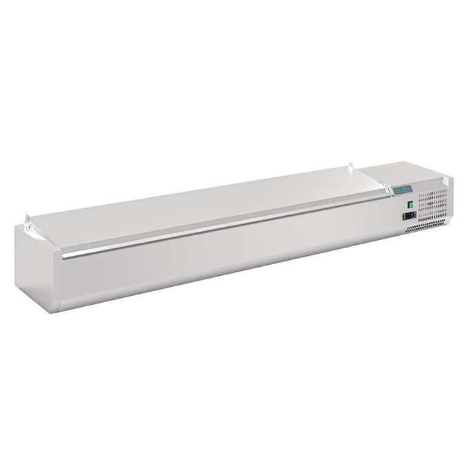 Saladette à poser avec couvercle Série G 10x GN 1/4 - Polar
