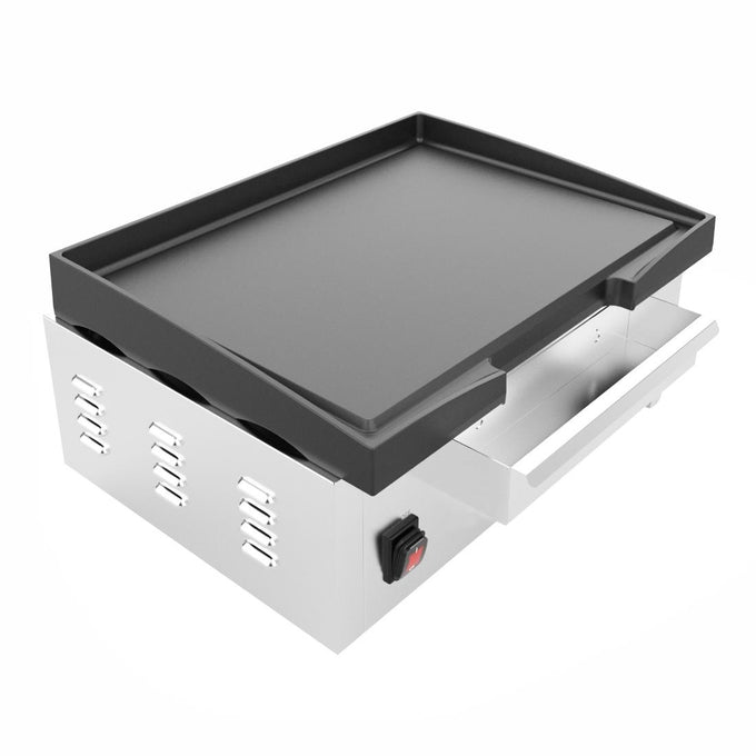 Plancha électrique en fonte 2,8 kW - Buffalo
