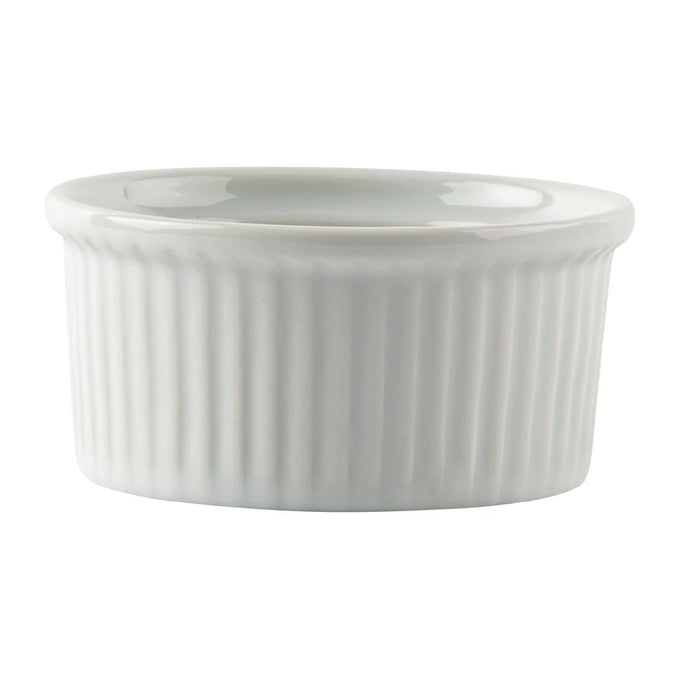 Ramequins Blancs 70 mm (lot de 12) - Olympia