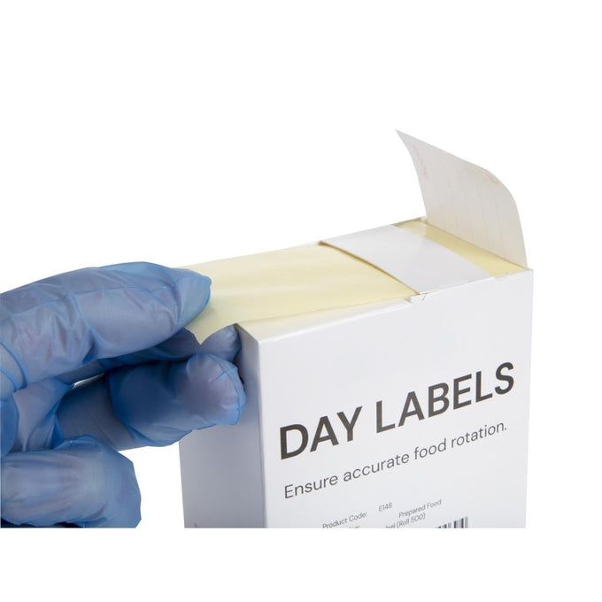Étiquettes pour produits préparés (lot de 500) - Hygiplas